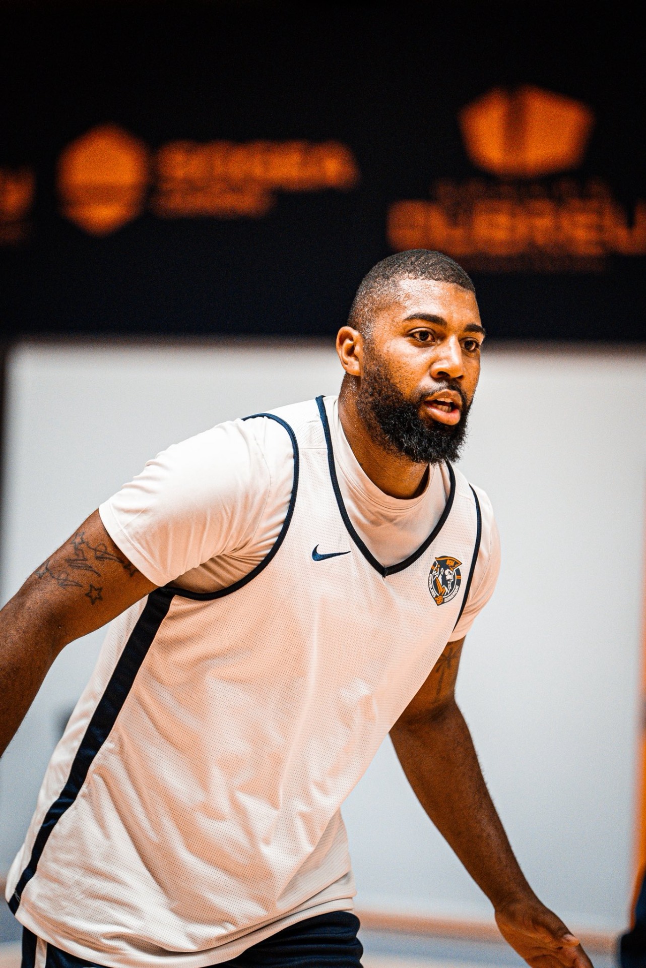 Anthony Racine a participé à la présaison du BCM (crédit photo : BCM Basketball / X)