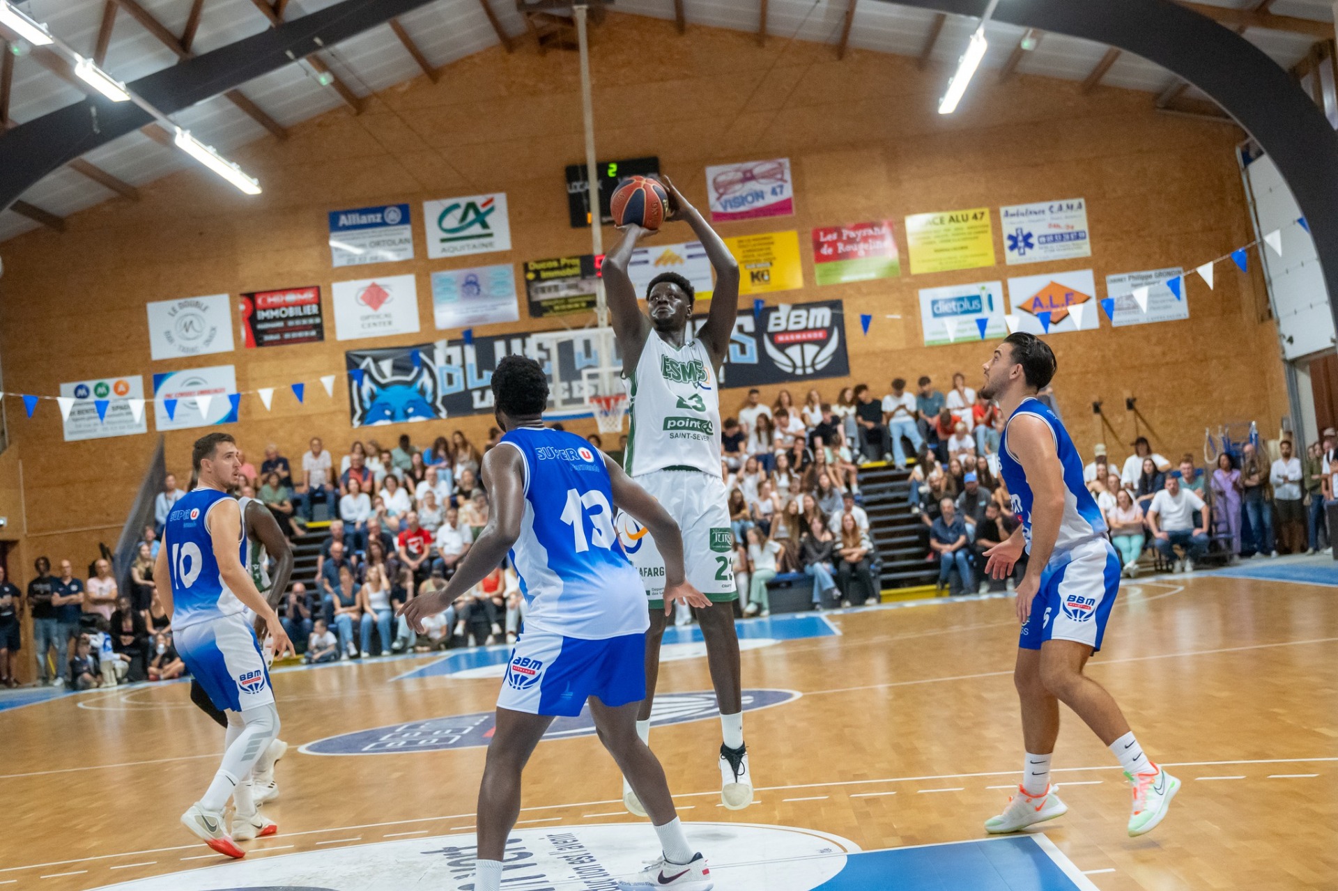 Abdoulaye Ndoye, menace n°1 des raquettes adverses (photo : ESMS)
